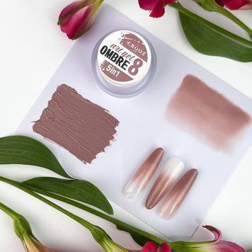 Гель краска Crooz art gel ombre, 5 в 1, №08, 3 мл CAO08 фото