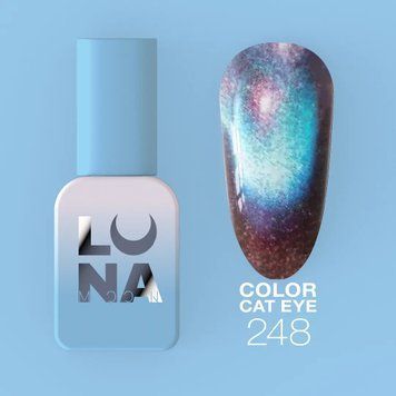 Гель-лак для ногтей LUNA COLOR Cat Eye №248, 8 мл 047248 фото