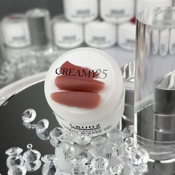 Однофазний гель CROOZ Creamy builder gel №25, 15 мл N123525 фото