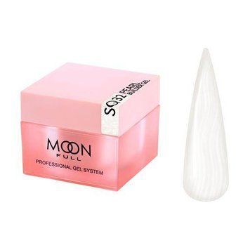 Моделюючий гель для нігтів без HEMA та TPO Moon Full Pearl Builder Gel SQ32 Молочний перламутр, 30 мл SQ32 фото