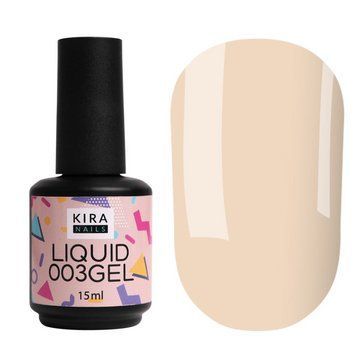 Рідкий гель Kira Nails Liquid Gel 003, 15 мл N459032 фото