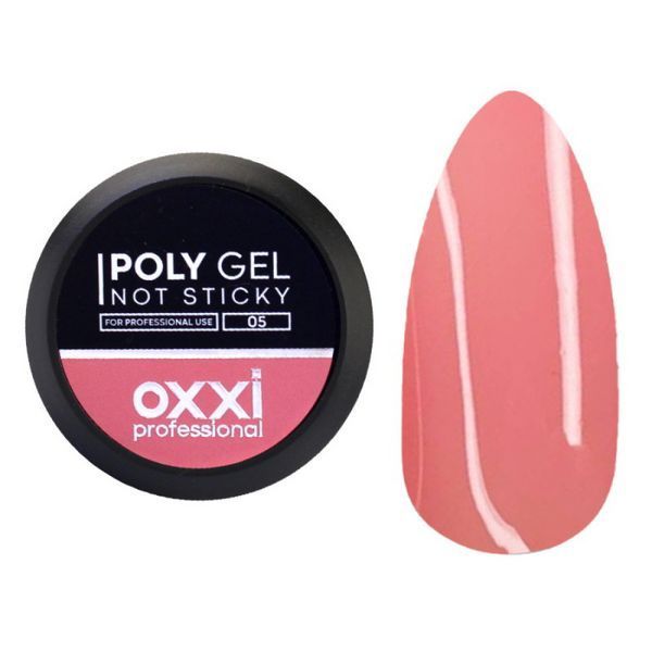 Полігель Poly Gel Not Sticky OXXI Professional, 05, 30мл 519467 фото