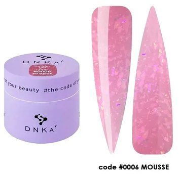Гель для нарощування нігтів DNKa' Builder Gel Mousse #0006, 15 мл FTBGM0006-15 фото