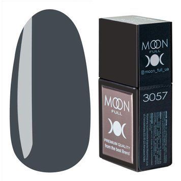 Кольорова база MOON FULL Amazing Color Base №3057 сланцево-сірий, 12 мл. 88300 фото