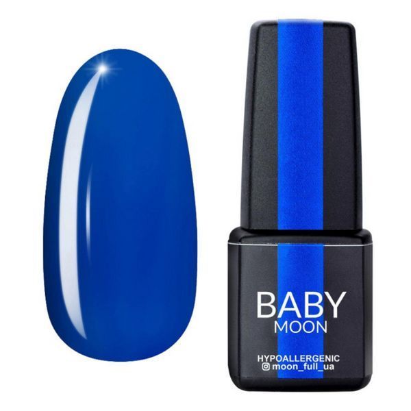 Гель-лак Baby Moon Full Cold Ocean №21 королівський синій, 6мл. 7839 фото