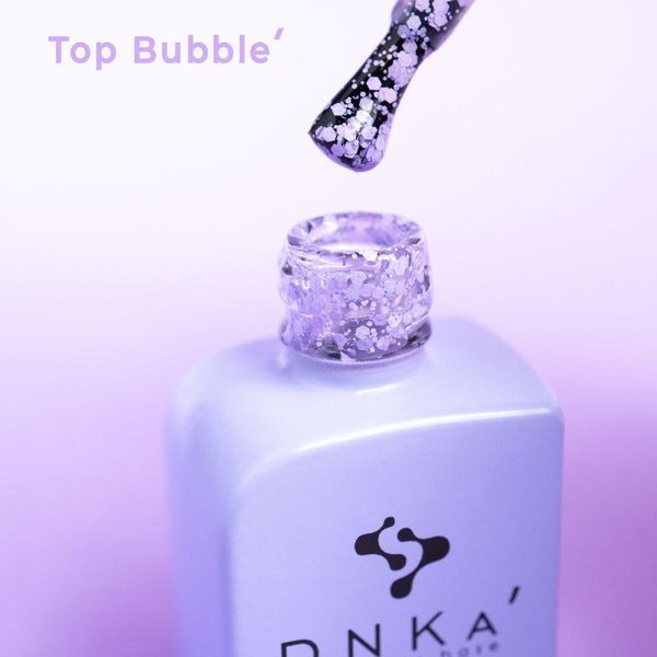 Фінішне покриття для нігтів DNKa&rsquo; Top Bubble, 12 мл TBUD12 фото