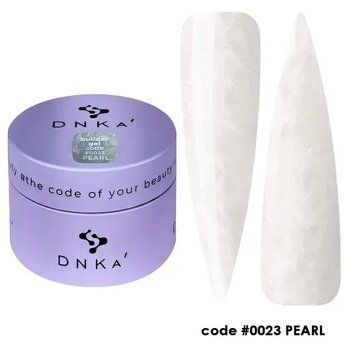 Гель для нарощування нігтів DNKa' Builder Gel #0023 Pearl, 30 мл BGD0023 фото