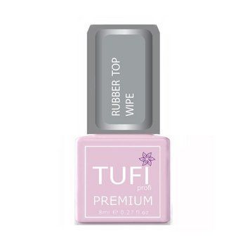 Топ для ногтей TUFI profi PREMIUM Rubber Top каучуковый с липким слоем 8мл 0100368 фото