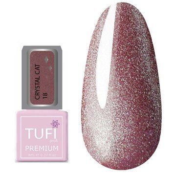 Гель-лак TUFI profi PREMIUM Crystal Cat 18 чароит 8 мл 0103075 фото