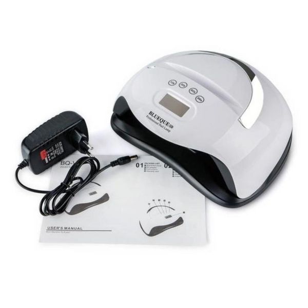 Лампа UV LED SUN BQ-V9 168W (з підставкою для телефону) N8458763 фото