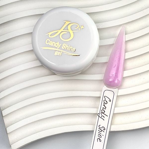 Гель для наращивания ногтей JS Candy Shine, 15 г N006715 фото