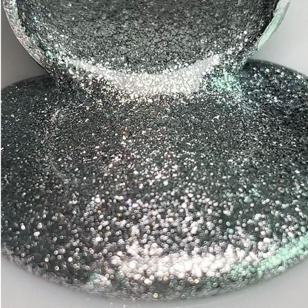 NAILSOFTHENIGHT Platinum gel 01 &mdash; срібний гель лак з металевою поталью,12 мл 3068000 фото