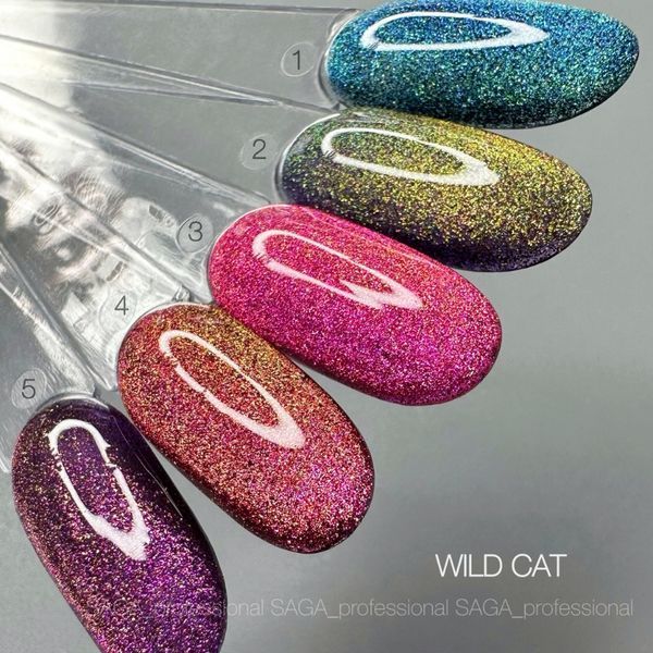 Гель-лак Saga Wild Cat №01, 9 мл N9754801 фото