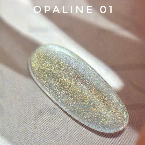 Гель-лак для нігтів Lukum OPALINE №01, 10 мл N09501 фото