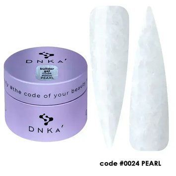 Гель для нарощування нігтів DNKa' Builder Gel #0024 Pearl, 30 мл BGD0024 фото