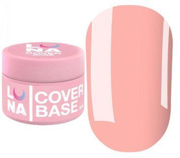 Каммуфлирующая база для ногтей Luna Cover Base №01, 30мл 74413 фото