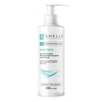 Гель-кератолитик для удаления мозолей и натоптышей Мягкое лезвие Shelly 200 мл 734974 фото