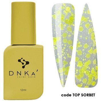 Финишное покрытие для ногтей DNKa&rsquo; Top Sorbet, 12 мл TSOD12 фото
