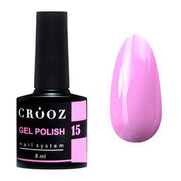 Гель-лак для ногтей Crooz 15 глубокий розовый 8 мл N008015 фото