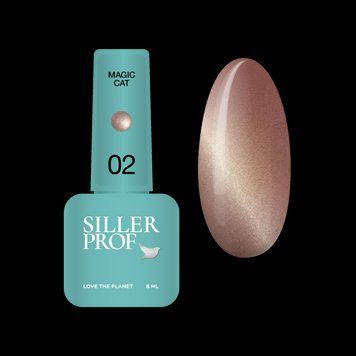 Гель-лак Siller Magic Cat Gel Polish №02, 8 мл MG02 фото