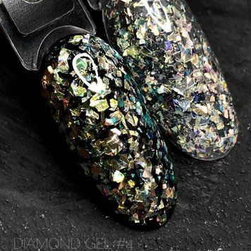 Гель для дизайну CROOZ Diamond №4, 5мл N885355 фото