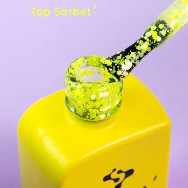 Фінішне покриття для нігтів DNKa&rsquo; Top Sorbet, 12 мл TSOD12 фото