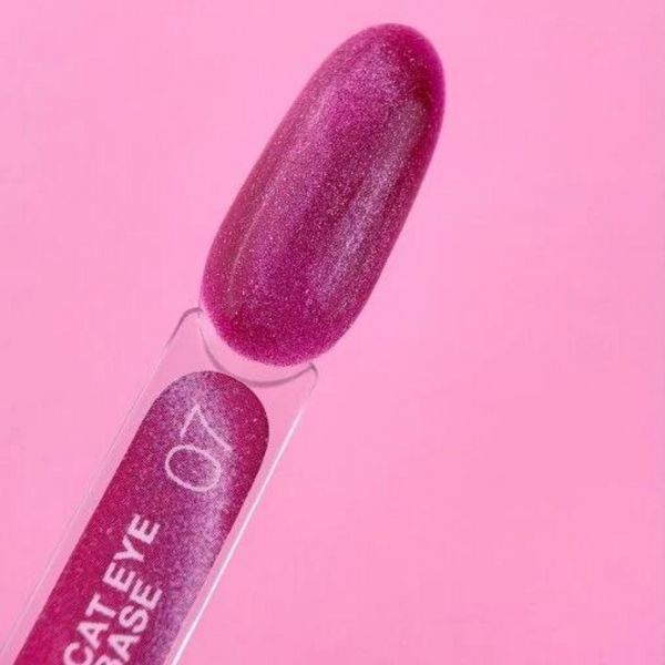 Камуфлирующая база для ногтей Luna Cat Eye Base №7 74382 фото