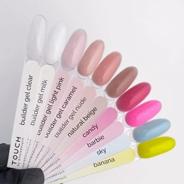 Гель для ногтей Touch Builder Gel Caramel, 10 мл 59219 фото