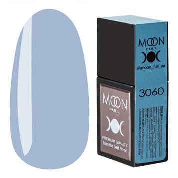 Кольорова база MOON FULL Amazing Color Base №3060 вишукано-блакитний, 12 мл. 88303 фото