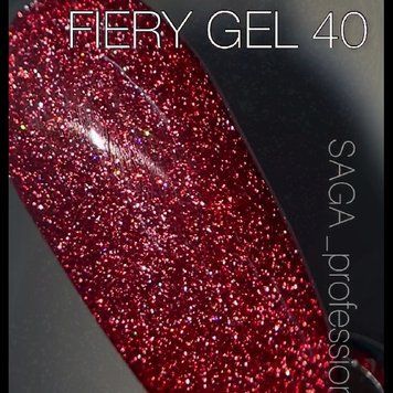 Гель-лак Феєрія від Saga Fiery 40 (світловідбиваючий гель-лак), 9 мл N500397 фото