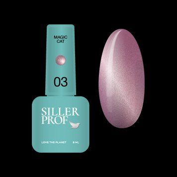 Гель-лак Siller Magic Cat Gel Polish №03, 8 мл MG03 фото