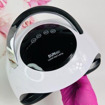 Лампа SUN BQ - 5T для сушки ногтей UV/LED 120 Вт с ручкой N898763 фото