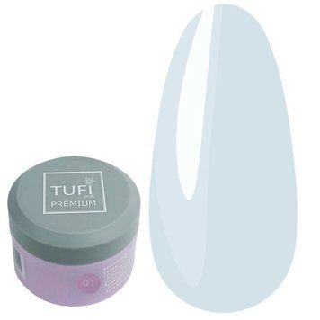 Гель для наращивания TUFI profi Builder Gel UV/LED 01 Clear 15 мл 0324489 фото