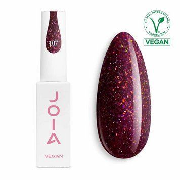 Гель-лак для ногтей JOIA vegan Светоотражающий №107, 6 мл N3107 фото