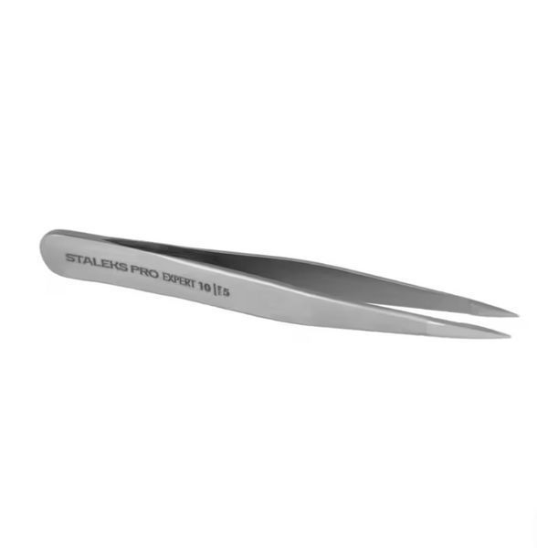 Пинцет для бровей STALEKS PRO EXPERT 10 TYPE 5 TE-10/5 фото