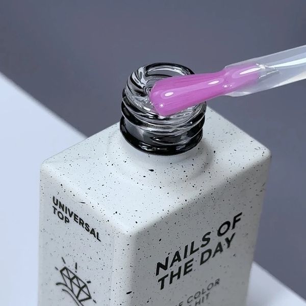 Топ для ногтей NAILSOFTHEDAY Universal top &mdash; глянцевый топ без липкого слоя с минимальным содержанием ультрафи 48225290 фото