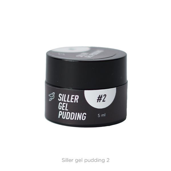 Твердый гель-лак Siller Gel Pudding №2 (белый), 5мл 6549 фото