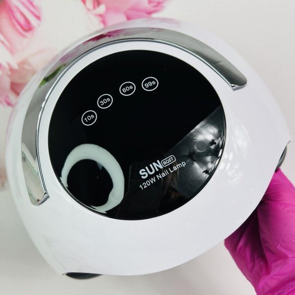 Лампа SUN BQ - 5T для сушки ногтей UV/LED 120 Вт с ручкой N898763 фото