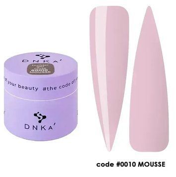 Гель для нарощування нігтів DNKa' Builder Gel Mousse #0010, 15 мл FTBGM0010-15 фото