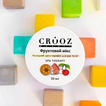 Crooz Холодный крем-парафин для рук и ног Фруктовий Мікс 50 мл 6672222 фото