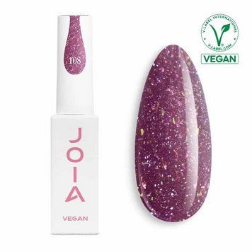 Гель-лак для ногтей JOIA vegan Светоотражающий №108, 6 мл N3108 фото