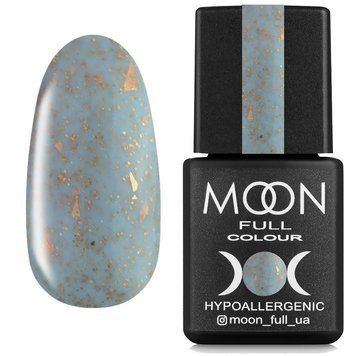 Каучуковая база для ногтей с поталью Moon Full Leaf Rubber Base №04 76664 фото