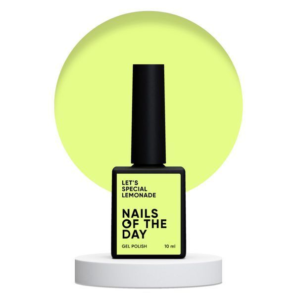 NAILSOFTHEDAY Let's special Lemonade - абрикосовый гель-лак для ногтей, перекрывающий в один слой, 10 мл 84313 фото