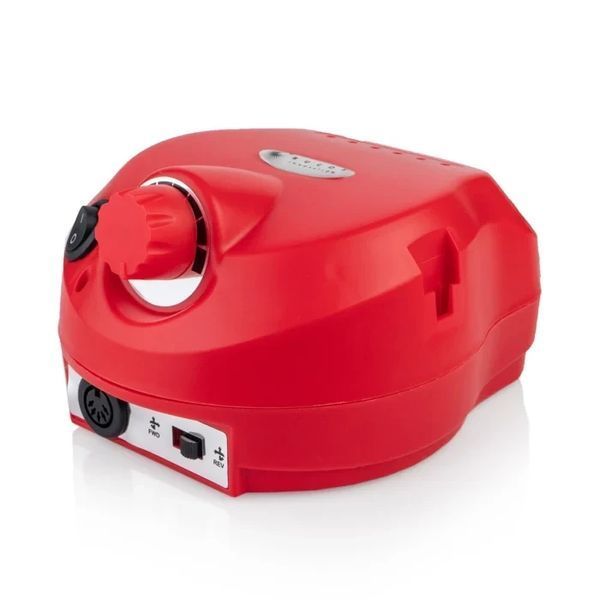 Фрезер для манікюру BUCOS Nail Drill ZS-601 PRO RED на 45 Вт. та 35 000 об. (+6 фрез у подарунок) N11056 фото