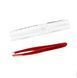 Пинцет для бровей STALEKS PRO EXPERT 11 TYPE 3 Red TE-11/3r фото 5