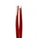 Пинцет для бровей STALEKS PRO EXPERT 11 TYPE 3 Red TE-11/3r фото 4