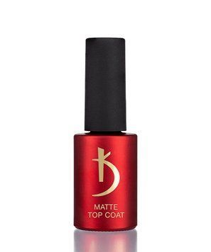 Матовое верхнее покрытие для ногтей Top Matte Kodi Coat Velour, 7мл. 13329783 фото