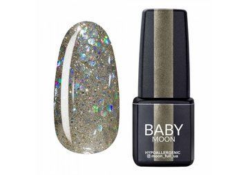 Гель-лак Baby Moon Full Dance Diamond №017 сріблясто-перлинний шимерний, 6мл. 7756 фото