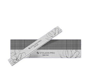 Пилка для ногтей минеральная STALEKS EXPERT 20-100/100 грит (прямая) 25 шт NFE-20-100/100-25 фото