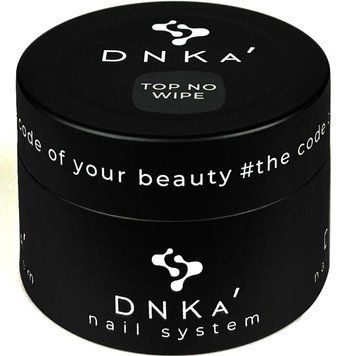 Финишное покрытие для ногтей DNKa' без липкого слоя DNKa' Top No Wipe, 30 мл TNWD30 фото